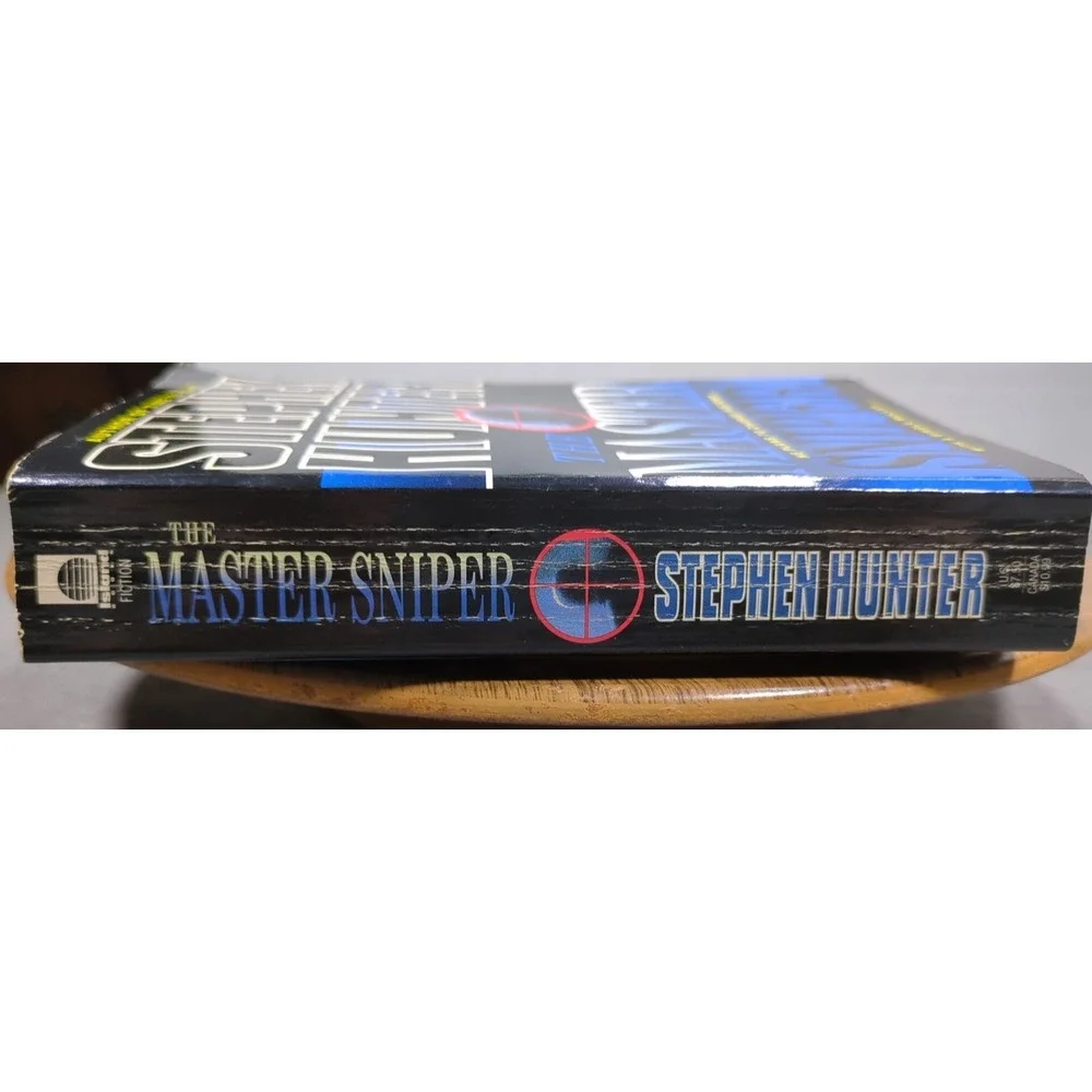 1996 The Master Sniper Stephen‎ Hunter Vintage Island Books Edition Paperback